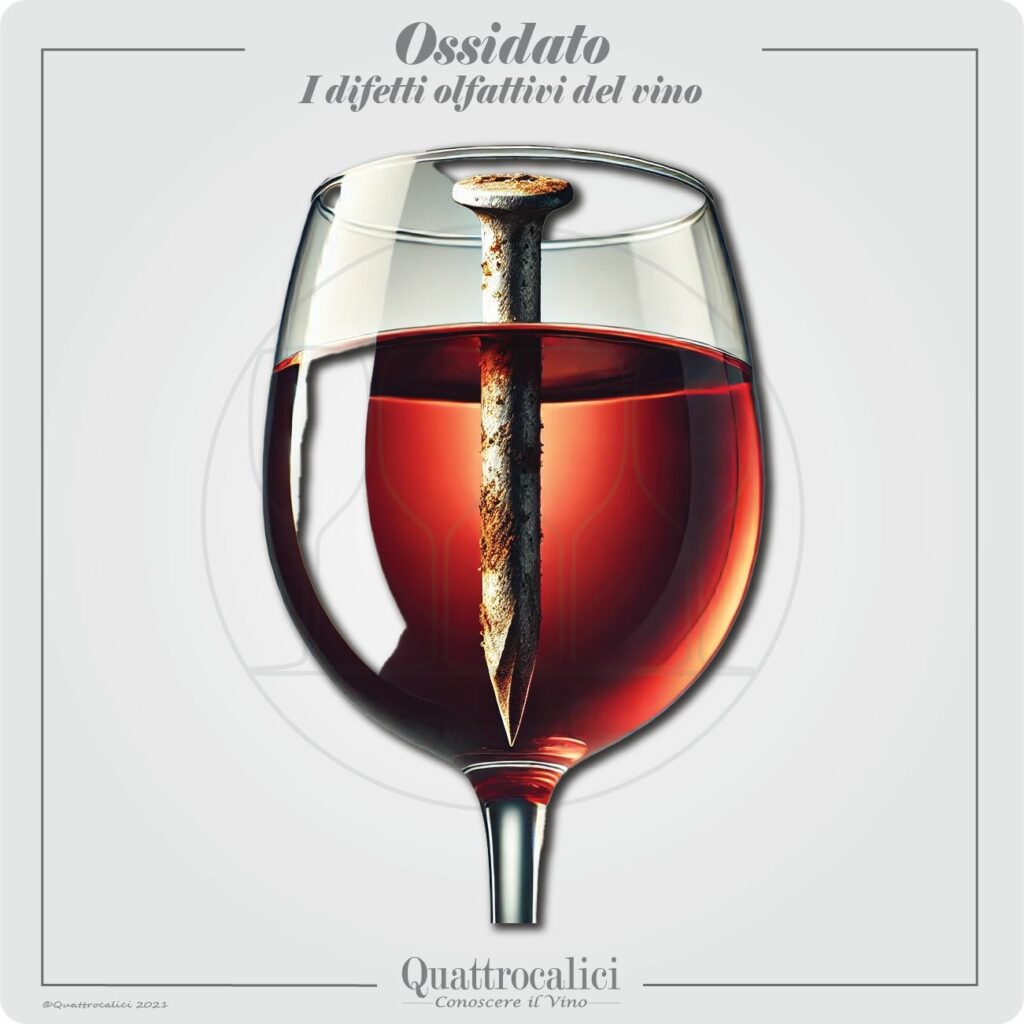 le caratteristiche di un vino ossidato