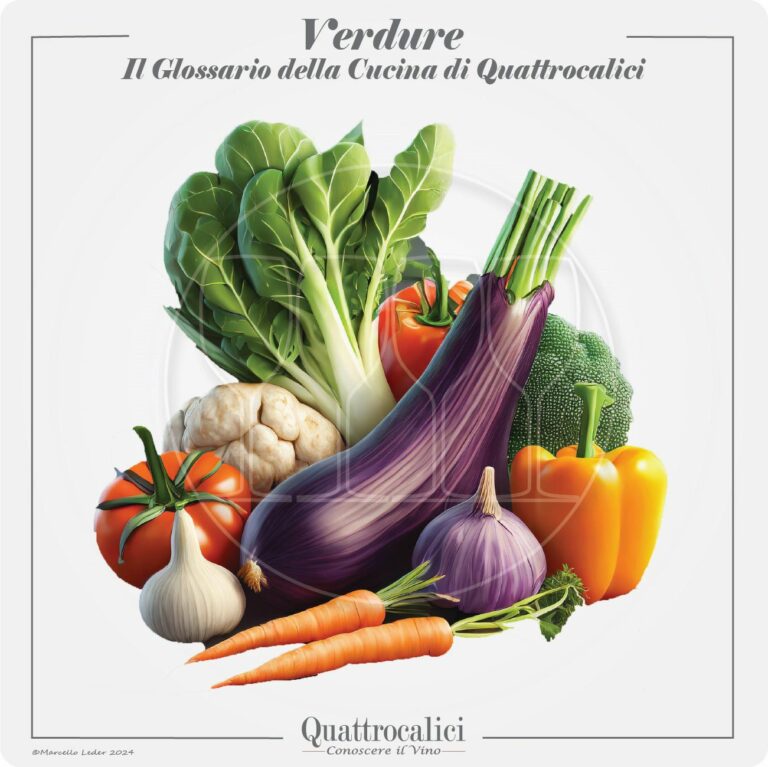 le verdure in cucina e con i vini