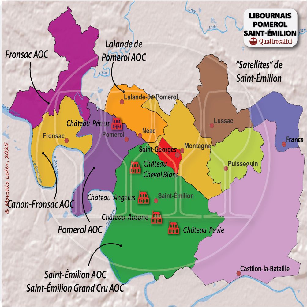 I vini del libournais, Pomerol, Saint-Emilion