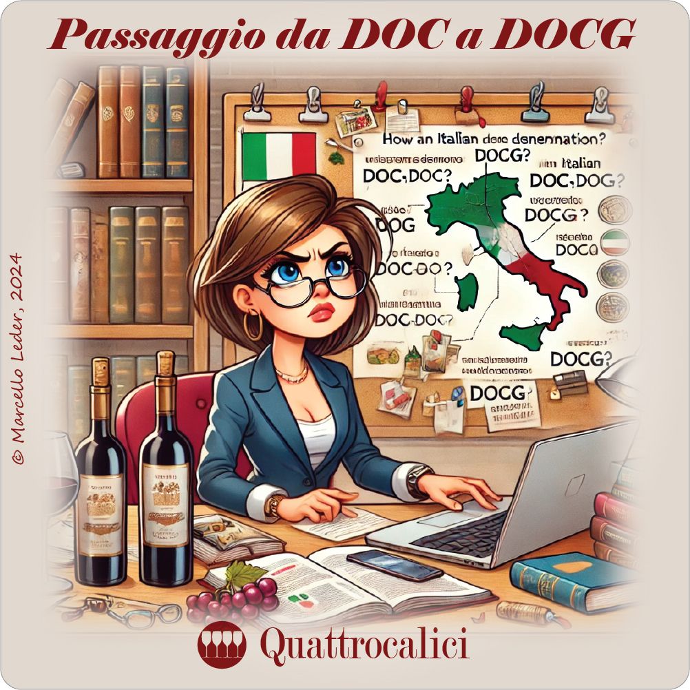 Come avviene il passaggio di una denominazione da DOC a DOCG?