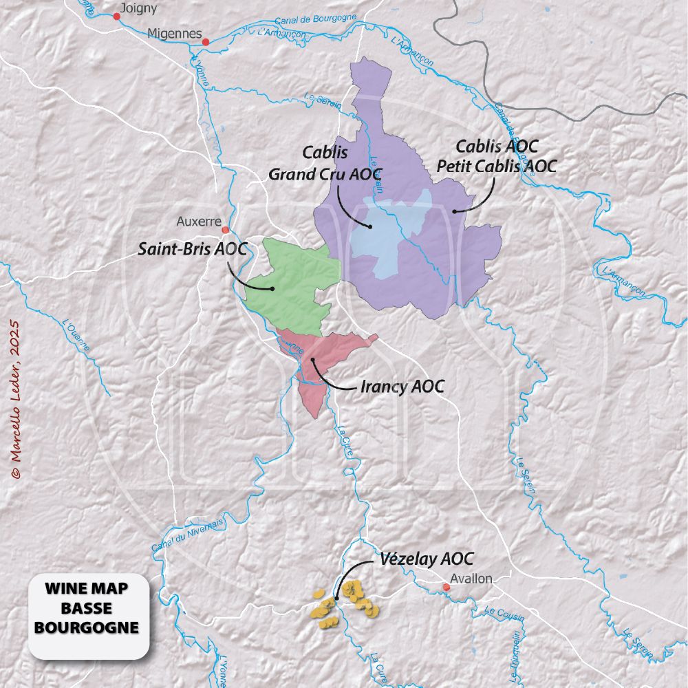 Basse bourgogne; Chablis e Auxerrois