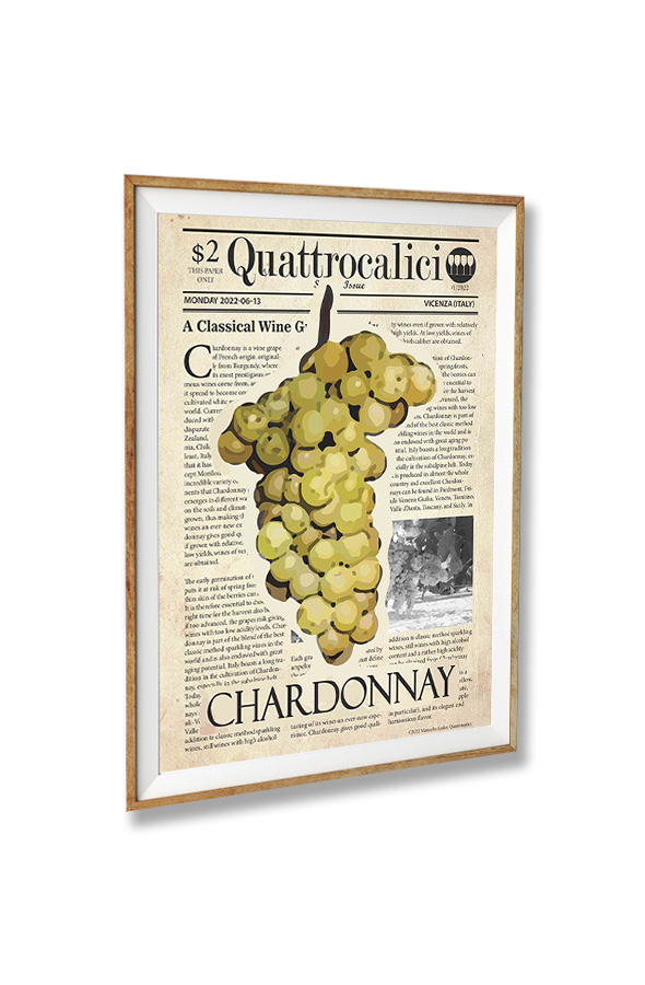 Quattrocalici poster Chardonnay