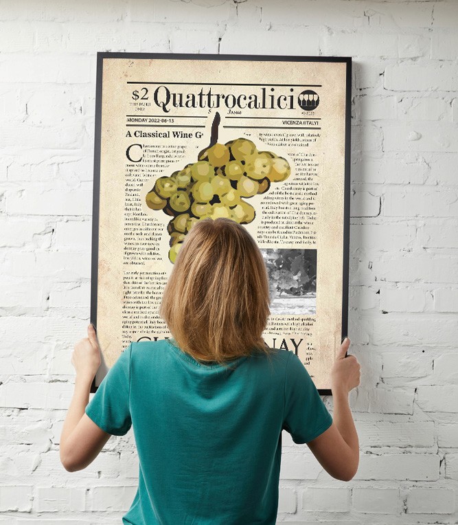 Quattrocalici poster Chardonnay