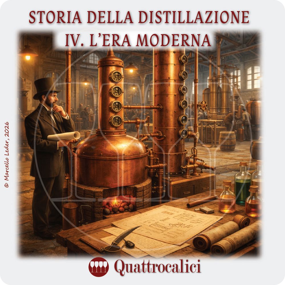 storia della distillazione: l'era moderna