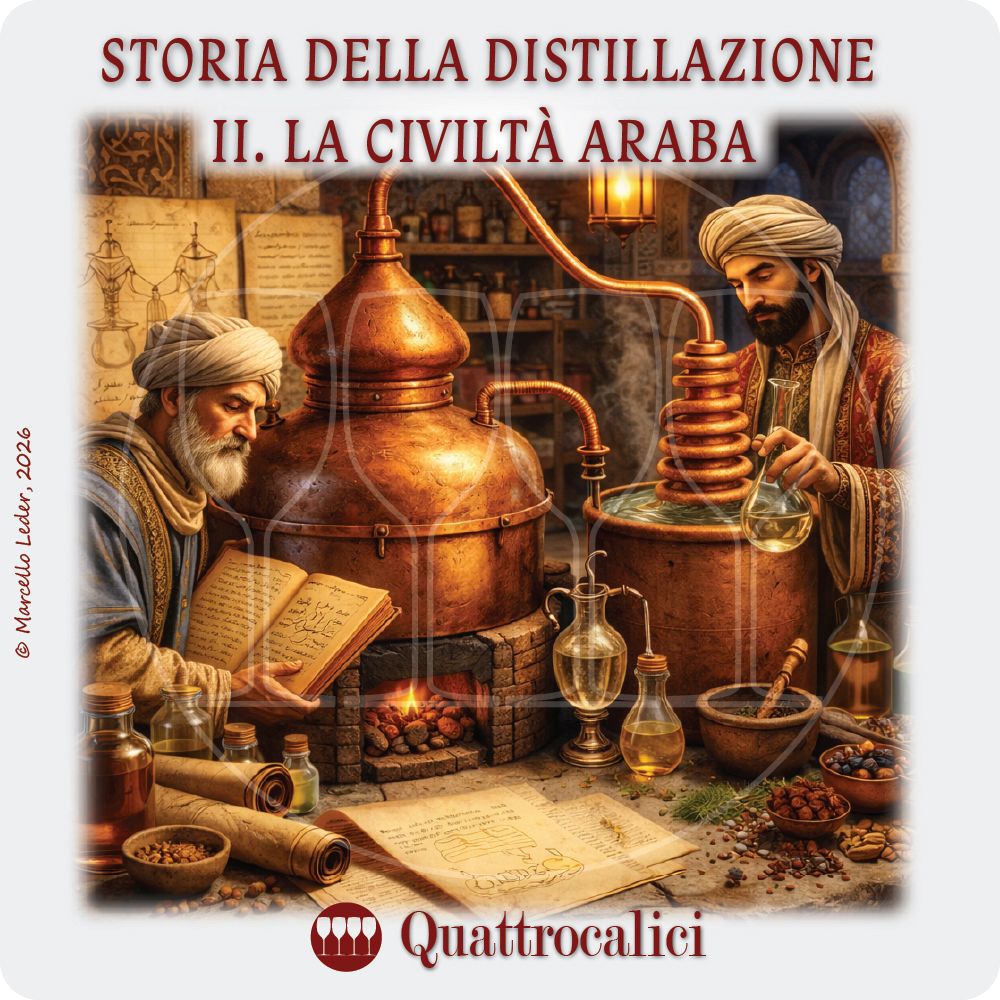Storia della distillazione: la civiltร araba