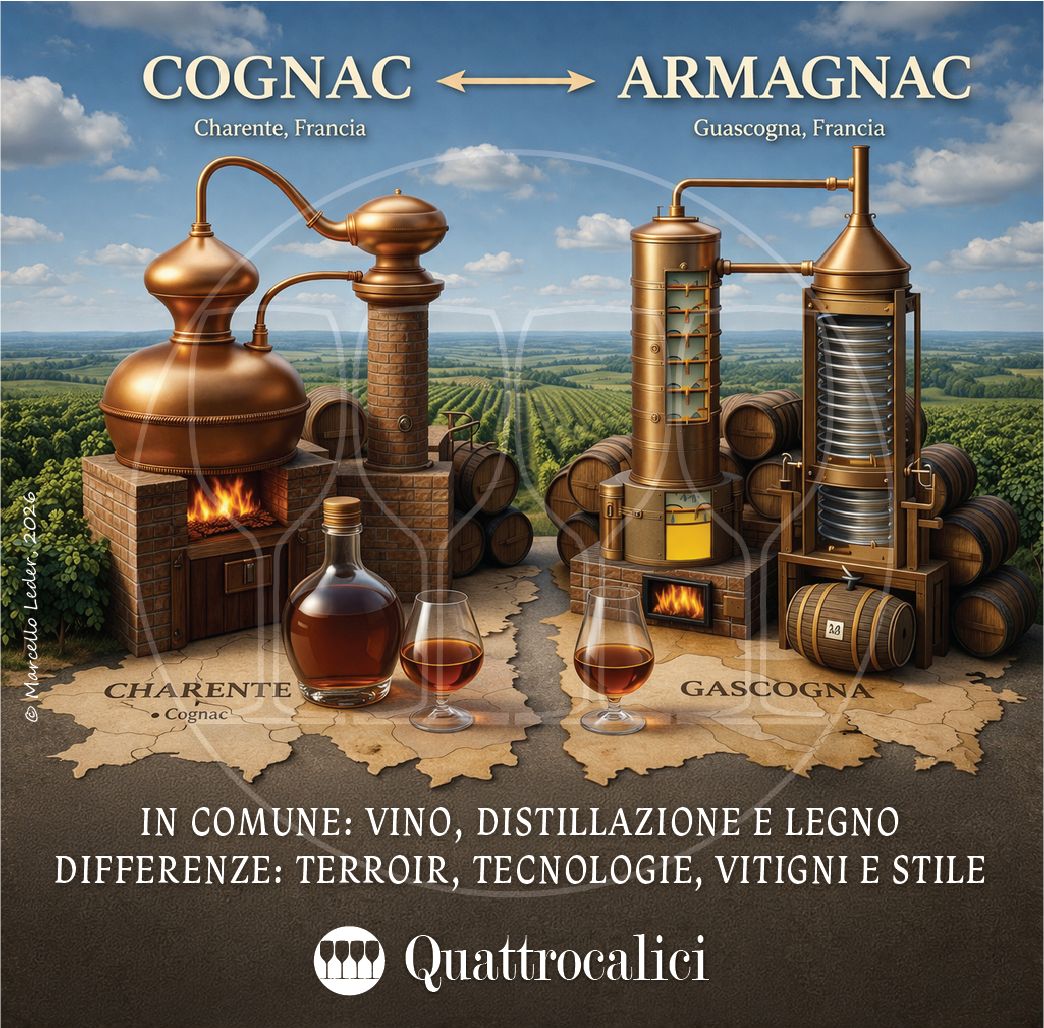 cognac e armagnac: affinità e differenze