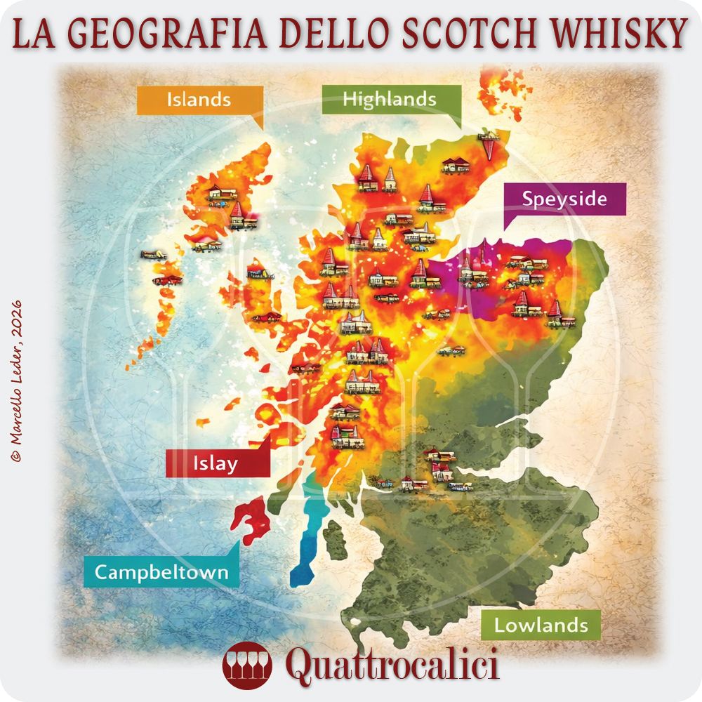 Geografia e territorialità dello Scotch Whisky