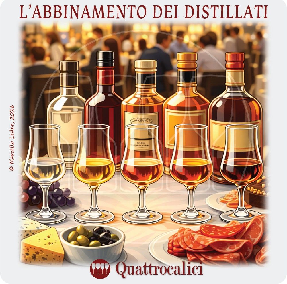 L'Abbinamento al cibo dei distillati
