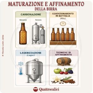 Maturazione e affinamento della birra