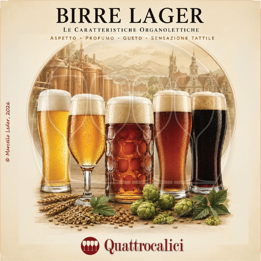 Le caratteristiche organolettiche delle birre lager