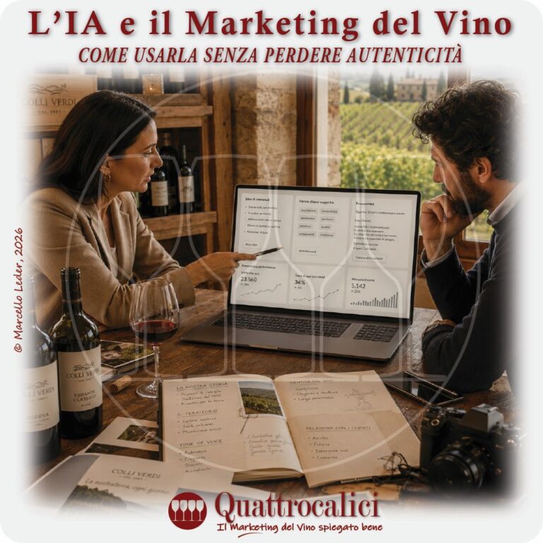 IA e marketing del vino