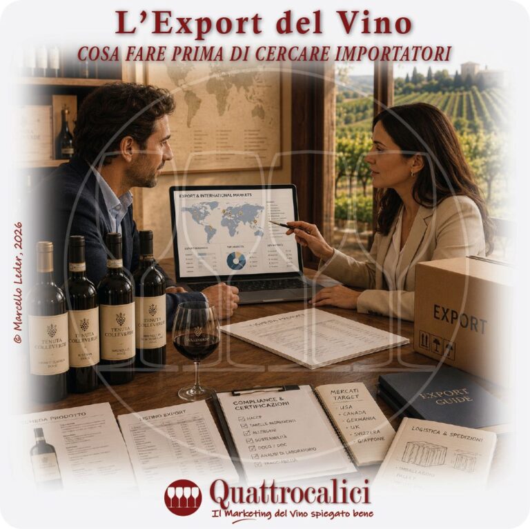L'export del vino: partire preparati