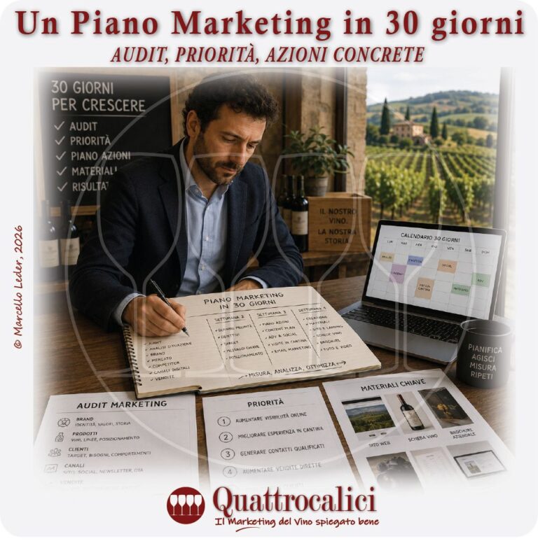 Piano marketing cantine 30 giorni