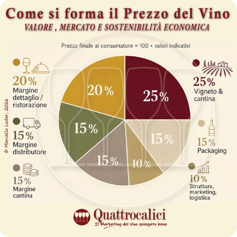 Come si forma il prezzo del vino