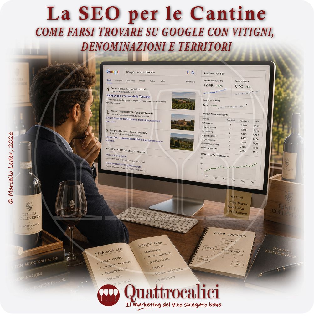 La SEO per le cantine vinicole