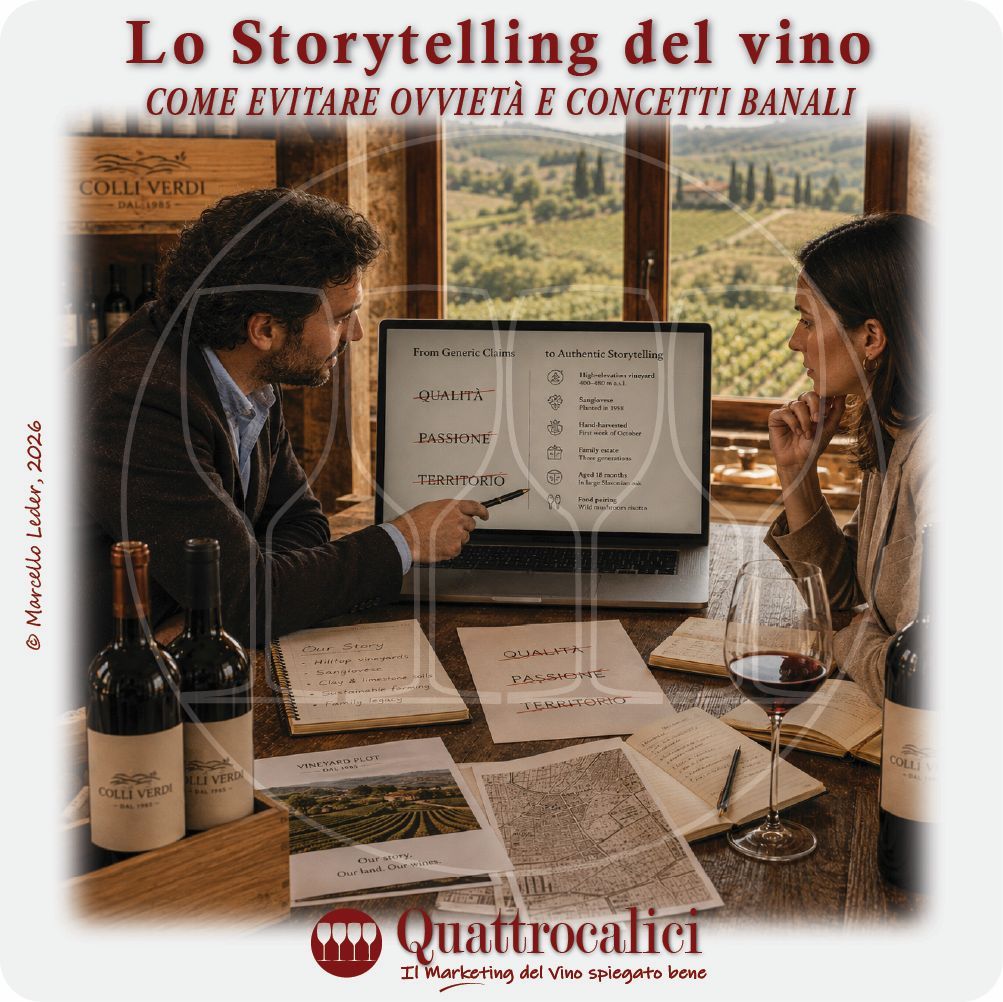 Lo Storytelling del vino