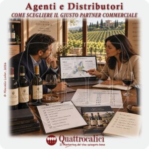 Le gestione degli agenti e distributori per il vino