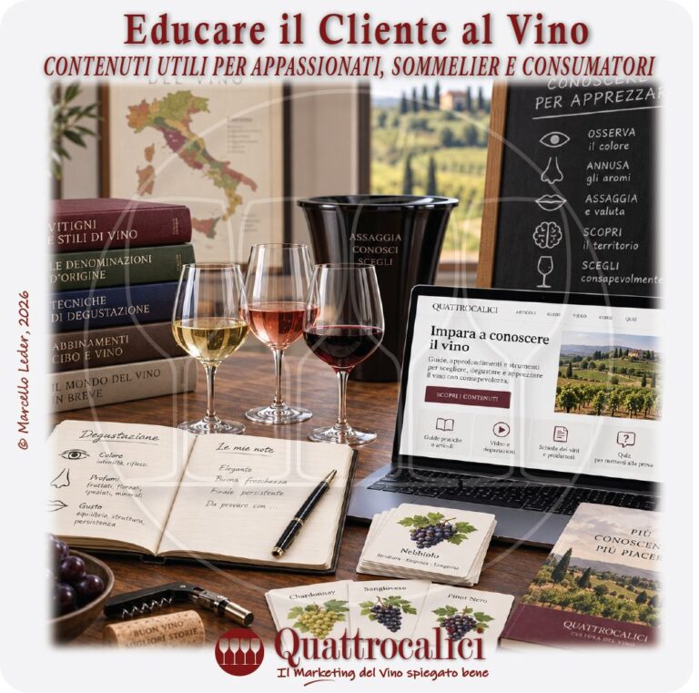 Educare il cliente al vino