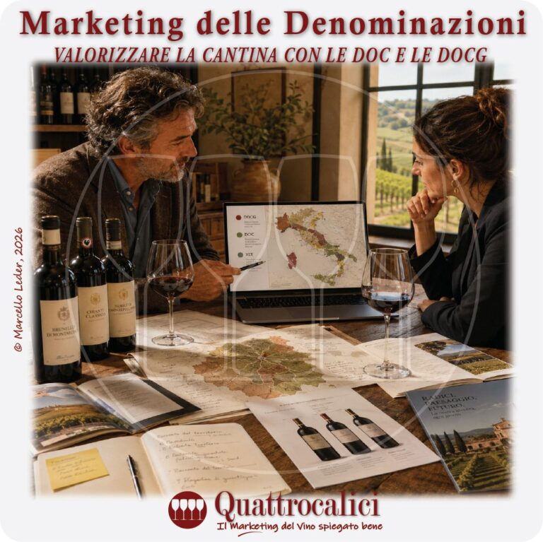 Le denominazioni di origine e il marketing del vino
