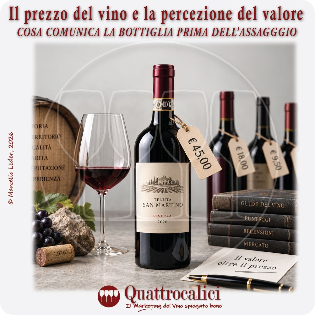 prezzo del vino e percezione del valore