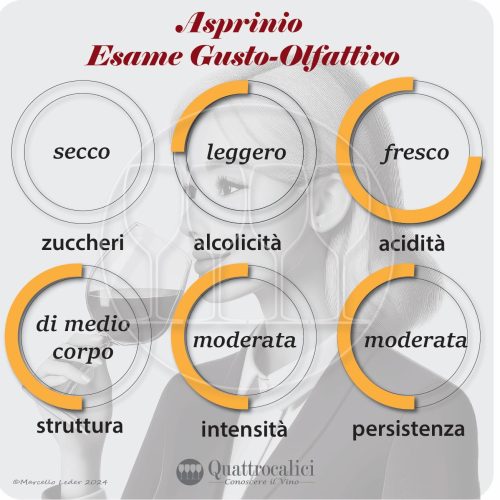 L'esame gustativo dei vini Asprinio