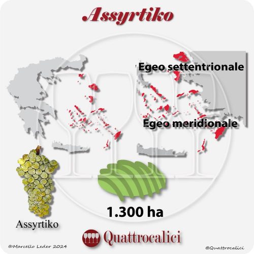 Il vitigno Assyrtiko in Grecia