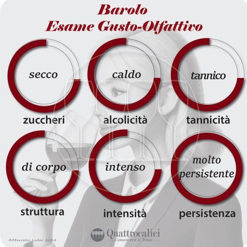 L'esame gustativo dei vini Barolo