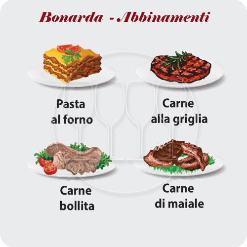 L'abbinamento al cibo dei vini bonarda
