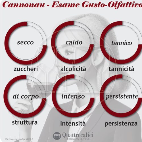 L'esame gustativo dei vini Cannonau
