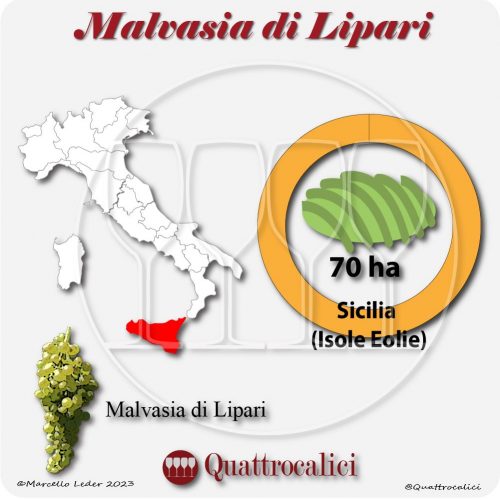 Il Vitigno Malvasia di Lipari e la sua coltivazione in Italia