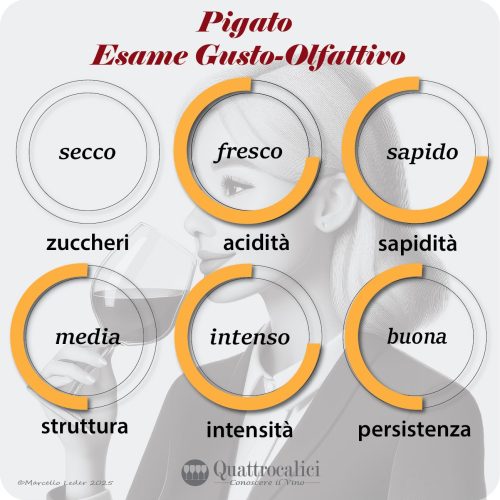 L'esame gusto-olfattivo dei vini Pigato