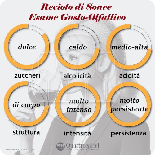 L'esame gusto-olfattivo del Recioto di Soave