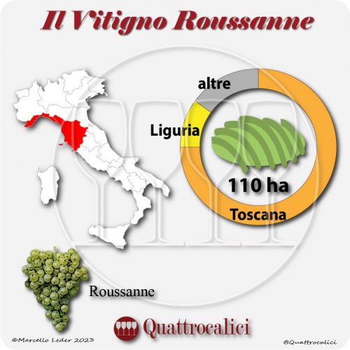 Il vitigno roussanne in Italia