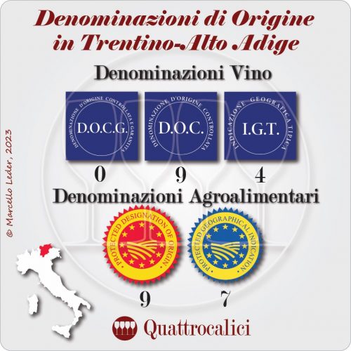 trentino-alto adige denominazioni di origine